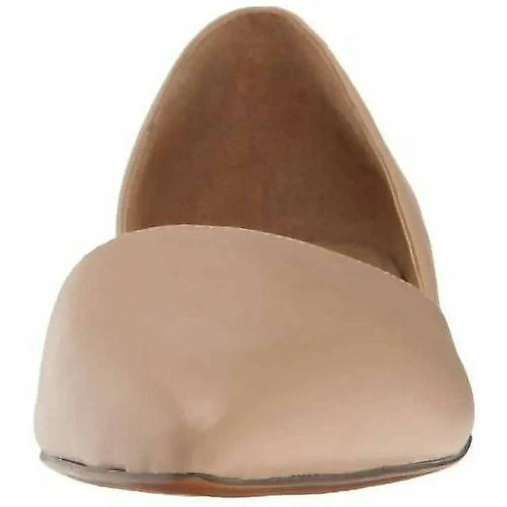 Naturalizer Tamara Womens Flats Size 9 Taupe Leather Slip on shoe New in box